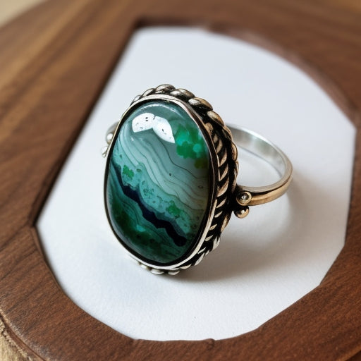 Unveiling the Elegance of Kaitlan Collins and the Timeless Charm of Moss Agate Rings