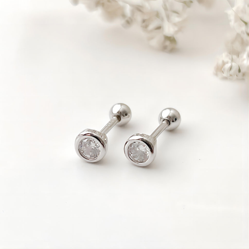 Ball Back Earrings and New piercing Guide - Trendolla Jewelry